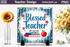 Teacher Sublimation Design | Teacher Slate Design Product Image 1