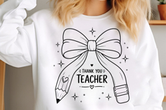Teacher Split Monogram Png Design Product Image 2