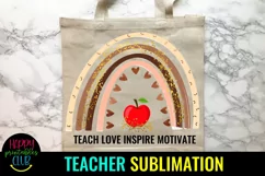 TEACHER SUBLIMATION Design Idea for Teacher Appreciation Gifts-Back to School Teacher Gifts