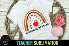 TEACHER SUBLIMATION Design Idea for Teacher Appreciation Gifts-Back to School Teacher Gifts