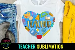 TEACHER SUBLIMATION Design Idea for Teacher Appreciation Gifts-Back to School Teacher Gifts