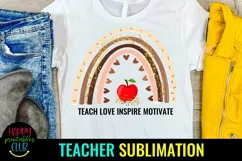 TEACHER SUBLIMATION Design Idea for Teacher Appreciation Gifts-Back to School Teacher Gifts