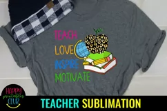 TEACHER SUBLIMATION Design Idea for Teacher Appreciation Gifts-Back to School Teacher Gifts