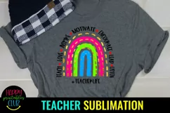TEACHER SUBLIMATION Design Idea for Teacher Appreciation Gifts-Back to School Teacher Gifts