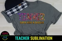 TEACHER SUBLIMATION Design Idea for Teacher Appreciation Gifts-Back to School Teacher Gifts