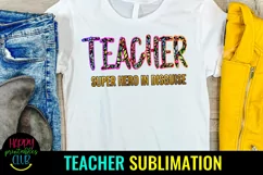 TEACHER SUBLIMATION Design Idea for Teacher Appreciation Gifts-Back to School Teacher Gifts