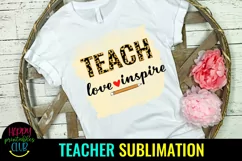 TEACHER SUBLIMATION Design Idea for Teacher Appreciation Gifts-Back to School Teacher Gifts