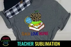 TEACHER SUBLIMATION Design Idea for Teacher Appreciation Gifts-Back to School Teacher Gifts
