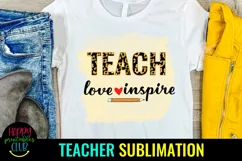TEACHER SUBLIMATION Design Idea for Teacher Appreciation Gifts-Back to School Teacher Gifts