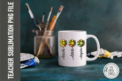 Teach Love Inspire png file are great for creating shirts for teacher, mugs, stickers, prints and signs using sublimation printing.
