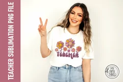 Teacher png file are great for creating shirts for teacher, mugs, stickers, prints and signs using sublimation printing. 