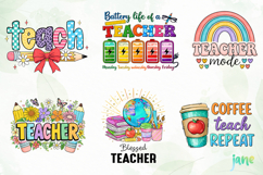 Teacher Sublimation Quotes Png Product Image 3