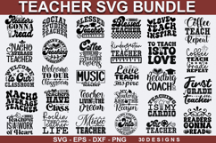 Teacher SVG Bundle - Teacher Design - Teacher Quotes SVG Product Image 1
