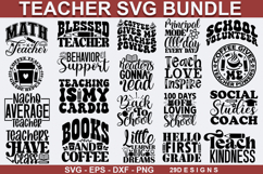 Teacher SVG Bundle - Teacher Design - Teacher Quotes SVG Product Image 1