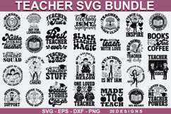Teacher SVG Bundle - Teacher Design - Teacher Quotes SVG Product Image 1