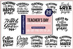 Teacher Svg Bundle, Teacher Quotes Svg bundle Product Image 1