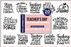 Teacher Svg Bundle, Teacher Quotes Svg bundle Product Image 1
