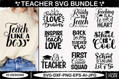 Teacher Svg Bundle, Teacher Quote Svg bundle designs Product Image 1