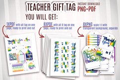 Teacher Appreciation Gift Tag Bundle, Teacher Thank You Gift Tag Printable, Thank You Gift Teacher, School Gift Editable, Teacher Rainbow, Preschool Teacher Gift Tags Printable Thank You Card, Thank You Gift Teacher, Gift for Teacher, Teacher Gift Tags, T