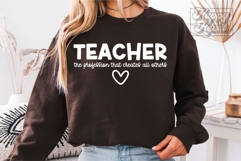 Teacher The Profession That Creates All Others SVG PNG Product Image 5