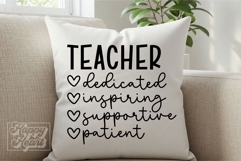 Teacher Appreciation SVG PNG - Inspirational Teacher Quote Product Image 5