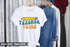 Teacher Tribe - Teacher Retro Design Product Image 1