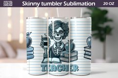 Teacher Tumbler Sublimation | Tumbler Seamless Design Product Image 1