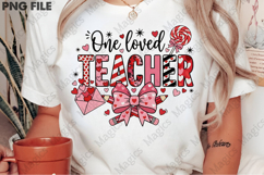 Teacher Valentine Png, Loved Teacher Png Product Image 2