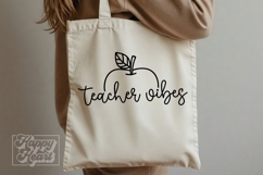 Teacher Vibes SVG PNG - Teacher Life Shirt Gift Product Image 6