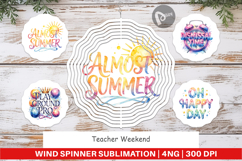 Teacher's Weekend Wind Spinner Product Image 1