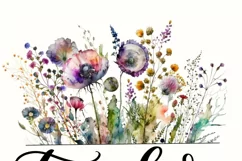 Wildflower Teacher Png Digital Download Sublimation Designs Product Image 6