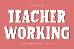 Teacher Working Product Image 1