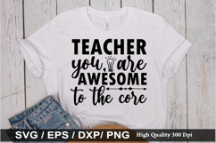 Teacher SVG Design - Teacher T-shirt Design Product Image 4