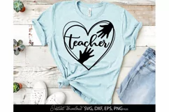 Teacher SVG, School Svg, Teacher quote SVG, Teacher Life Svg Product Image 1