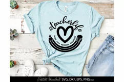 Teacher SVG, School Svg, Teacher quote SVG, Teacher Life Svg Product Image 1