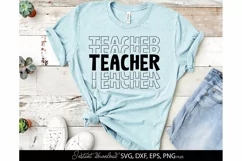 Teacher SVG, School Svg, Teacher quote SVG, Teacher Life Svg Product Image 1