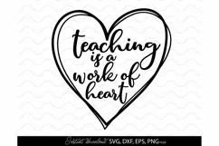 Teacher SVG, School Svg, Teacher quote SVG TEACHER LIFE Product Image 2