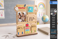 Teacher Appreciation Gift Laser Cut Bundle | Photo Frames Product Image 23