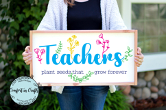 Teachers Plant Seeds SVG and Sublimation design Product Image 2