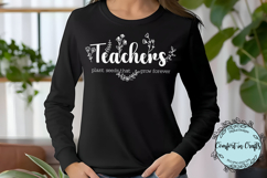 Teachers Plant Seeds SVG and Sublimation design Product Image 3