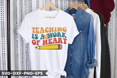 Teachers Gonna Teach - Teacher Retro Design Product Image 1