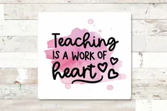 Teacher sublimation, teacher quote sayings gift png files Product Image 16