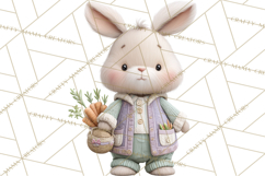 Teacup Garden Clipart, Spring Mini World Png, Tiny Animal Product Image 4