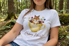 Teacup Woodland Creature Sublimation Product Image 4