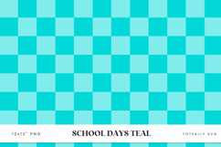 School Days Checkered Digital Pattern Product Image 12