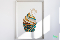 Teal Birthday Clipart Product Image 5