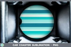 GorgeousTeal Car Coaster design.