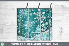 GorgeousTeal Christmas Tumbler design.