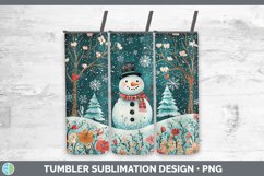 GorgeousTeal Christmas Tumbler design.