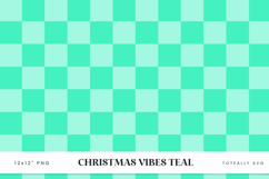 Christmas Vibes Checkered Digital Pattern Product Image 6